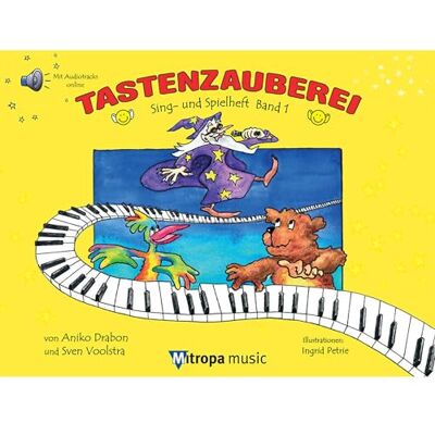 Various Tastenzauberei Sing- und Spielheft Band 1. Solo de Piano. Comprend Enregistrement(s) en ligne - Publicité Various Tastenzauberei Sing- und Spielheft Band 1. Solo de Piano. Comprend Enregistrement(s) en ligne - Publicité