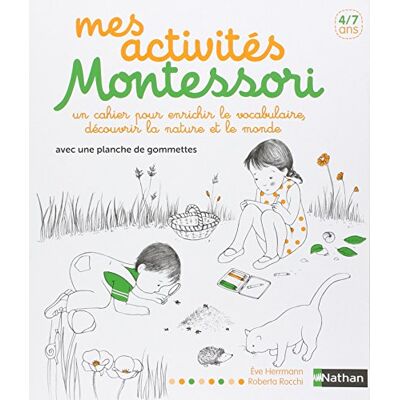 Herrmann, Ève Mes activités Montessori 4/7 ans: Un cahier d'activités pour les 4-7 ans - Publicité Herrmann, Ève Mes activités Montessori 4/7 ans: Un cahier d'activités pour les 4-7 ans - Publicité