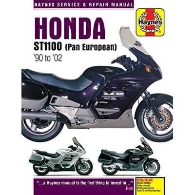 Haynes Honda St1100 Pan European '90 to '02 Repair Manual - Publicité Haynes Honda St1100 Pan European '90 to '02 Repair Manual - Publicité