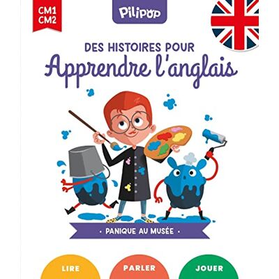 XXX Panique au musée: Des histoires pour apprendre l'anglais - Publicité XXX Panique au musée: Des histoires pour apprendre l'anglais - Publicité