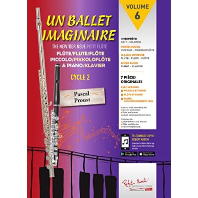 Sarrien-perrier, Anni Un ballet imaginaire v6 --- flute - Publicité Sarrien-perrier, Anni Un ballet imaginaire v6 --- flute - Publicité