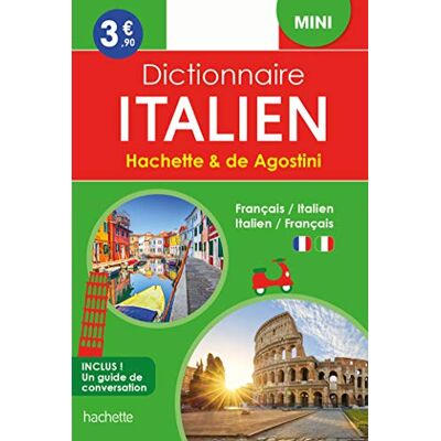 Collectif Mini Dictionnaire Hachette De Agostini Bilingue Italien - Publicité Collectif Mini Dictionnaire Hachette De Agostini Bilingue Italien - Publicité