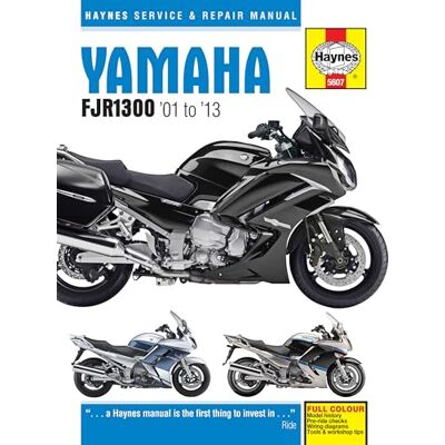 Haynes Yamaha FJR FJR1300 '01 to '13 Service and Repair Manual - Publicité Haynes Yamaha FJR FJR1300 '01 to '13 Service and Repair Manual - Publicité