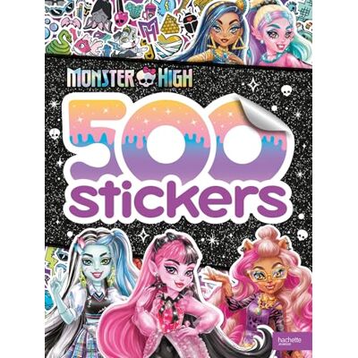 Mattel Monster High 500 stickers: 500 stickers - Publicité Mattel Monster High 500 stickers: 500 stickers - Publicité
