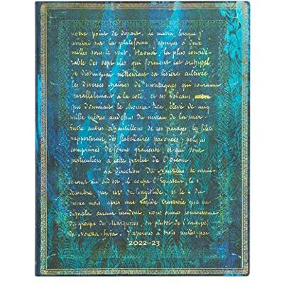 Paperblanks Agendas Flexis à Couverture Souple de 18 Mois 2022-2023 Collection Les Manuscrits Estampés, Vertical, Ultra (180 × 230 mm) FE8633-8 Bleu - Publicité Paperblanks Agendas Flexis à Couverture Souple de 18 Mois 2022-2023 Collection Les Manuscrits Estampés, Vertical, Ultra (180 × 230 mm) FE8633-8 Bleu - Publicité