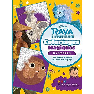 COLLECTIF RAYA ET LE DERNIER DRAGON Coloriages Magiques Mystères Disney - Publicité COLLECTIF RAYA ET LE DERNIER DRAGON Coloriages Magiques Mystères Disney - Publicité
