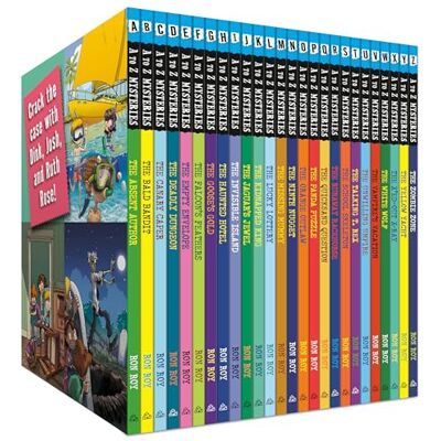 Roy, Ron A to Z Mysteries Boxed Set: Every Mystery from A to Z! - Publicité Roy, Ron A to Z Mysteries Boxed Set: Every Mystery from A to Z! - Publicité