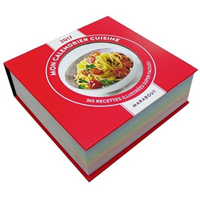 Marabout Mon calendrier cuisine: 365 recettes illustrées super faciles ! - Publicité Marabout Mon calendrier cuisine: 365 recettes illustrées super faciles ! - Publicité