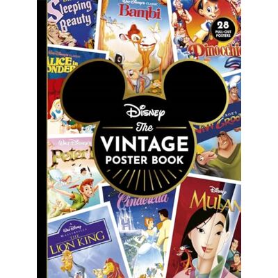 Walt Disney Disney The Vintage Poster Book: includes 28 iconic pull-out posters! - Publicité Walt Disney Disney The Vintage Poster Book: includes 28 iconic pull-out posters! - Publicité
