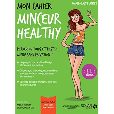 André, Marie-Laure Mon cahier Minceur healthy - Publicité André, Marie-Laure Mon cahier Minceur healthy - Publicité