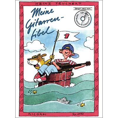 Heinz, Teuchert Meine Gitarrenfibel: Band 1 (+CD) - Publicité Heinz, Teuchert Meine Gitarrenfibel: Band 1 (+CD) - Publicité