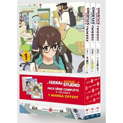 Isekai Anime Studio pack promo vol. 01 à vol. 03 - Publicité Isekai Anime Studio pack promo vol. 01 à vol. 03 - Publicité