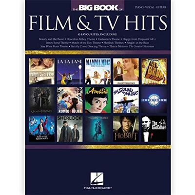 Various The Big Book Of Film & TV Hits. Piano, Voix & Guitare. Publicité Various The Big Book Of Film & TV Hits. Piano, Voix & Guitare. Publicité