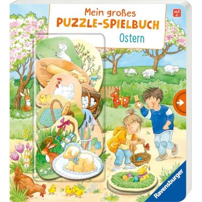 Rulff, Mila Mein großes Puzzle-Spielbuch Ostern - Publicité Rulff, Mila Mein großes Puzzle-Spielbuch Ostern - Publicité