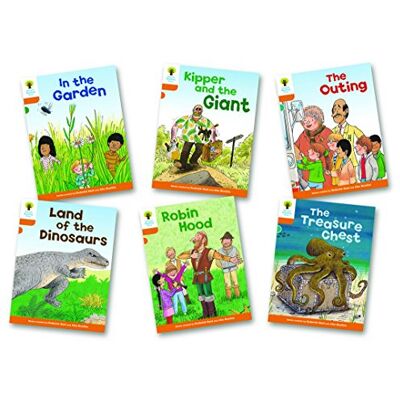 Brychta, Alex Oxford Reading Tree: Level 6: Stories: Pack of 6 - Publicité Brychta, Alex Oxford Reading Tree: Level 6: Stories: Pack of 6 - Publicité