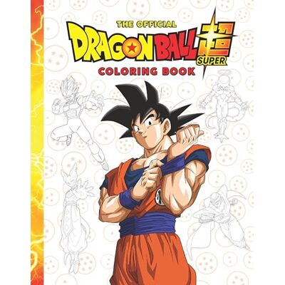 Scholastic The Dragon Ball Super Official Coloring Book - Publicité Scholastic The Dragon Ball Super Official Coloring Book - Publicité