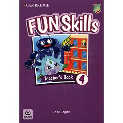Boylan, Jane Fun Skills Level 4 Teacher's Book with Audio Download - Publicité Boylan, Jane Fun Skills Level 4 Teacher's Book with Audio Download - Publicité