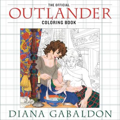 Gabaldon, Diana The Official Outlander Coloring Book: An Adult Coloring Book - Publicité Gabaldon, Diana The Official Outlander Coloring Book: An Adult Coloring Book - Publicité