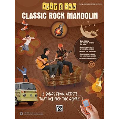 Alfred Publishing Classic Rock Mandolin: 12 Songs from Artists That Defined the Genre; Easy Mandolin Tab Edition - Publicité Alfred Publishing Classic Rock Mandolin: 12 Songs from Artists That Defined the Genre; Easy Mandolin Tab Edition - Publicité