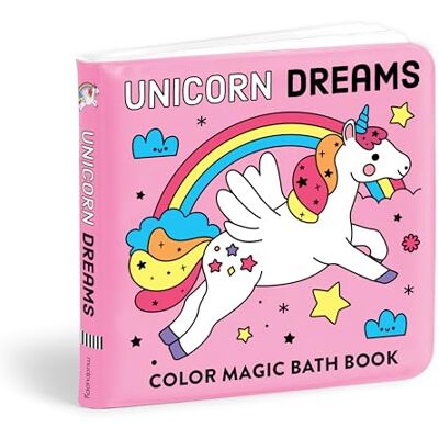 Mudpuppy Unicorn Dreams Color Magic Bath Book - Publicité Mudpuppy Unicorn Dreams Color Magic Bath Book - Publicité