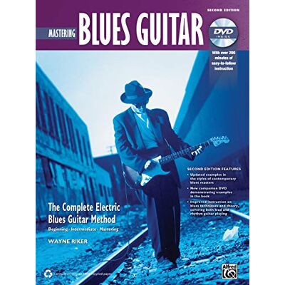 Riker, Wayne Mastering Blues Guitar - Publicité Riker, Wayne Mastering Blues Guitar - Publicité