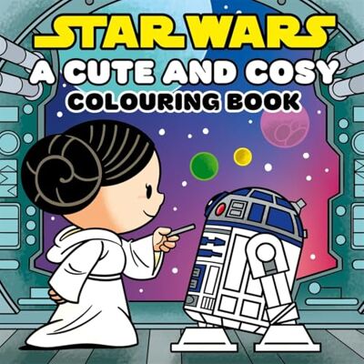 Walt Disney Star Wars: A Cute and Cosy Colouring Book - Publicité Walt Disney Star Wars: A Cute and Cosy Colouring Book - Publicité