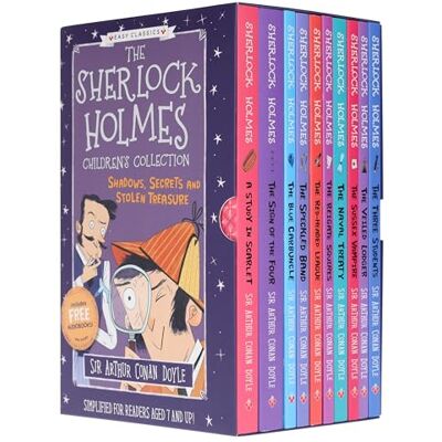 Conan Doyle, Sir Arthur The Sherlock Holmes Children's Collection: Shadows, Secrets and Stolen Treasure - Publicité Conan Doyle, Sir Arthur The Sherlock Holmes Children's Collection: Shadows, Secrets and Stolen Treasure - Publicité