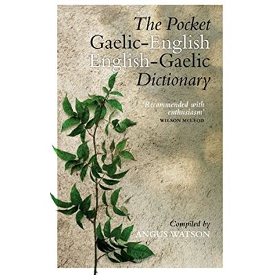 Watson, Angus The Pocket Gaelic-English, English-Gaelic Dictionary - Publicité Watson, Angus The Pocket Gaelic-English, English-Gaelic Dictionary - Publicité