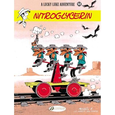 Morris Lucky Luke tome 53 Nitroglycerin (53) - Publicité Morris Lucky Luke tome 53 Nitroglycerin (53) - Publicité