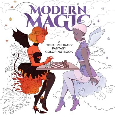 Various Modern Magic: A Contemporary Fantasy Coloring Book - Publicité Various Modern Magic: A Contemporary Fantasy Coloring Book - Publicité