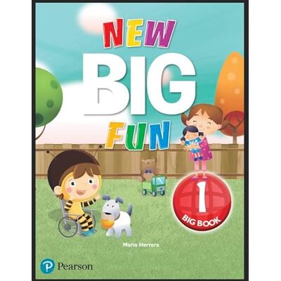 Herrera, Mario New Big Fun (AE) 2nd Edition (2019) Big Book Level 1 - Publicité Herrera, Mario New Big Fun (AE) 2nd Edition (2019) Big Book Level 1 - Publicité