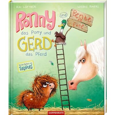 Lüftner, Kai Ronny, das Pony, (Bd. 2): und Gerd, das Pferd, und Bente, die Ente - Publicité Lüftner, Kai Ronny, das Pony, (Bd. 2): und Gerd, das Pferd, und Bente, die Ente - Publicité
