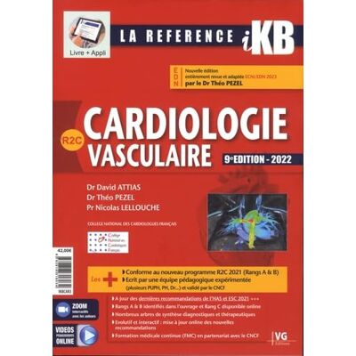 Attias, David Cardiologie vasculaire: Pack en 2 volumes avec livret de fiches - Publicité Attias, David Cardiologie vasculaire: Pack en 2 volumes avec livret de fiches - Publicité