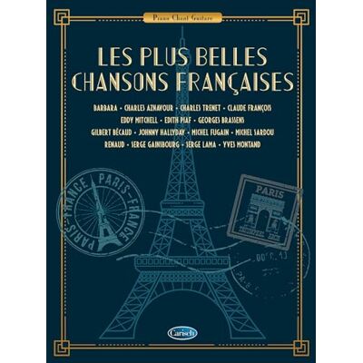 Various Les plus belles chansons françaises. Piano, Voix & Guitare. Publicité Various Les plus belles chansons françaises. Piano, Voix & Guitare. Publicité