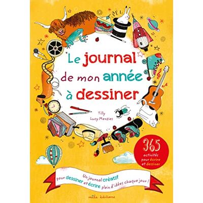 Menzies, Lucy Le journal de mon année à dessiner - Publicité Menzies, Lucy Le journal de mon année à dessiner - Publicité
