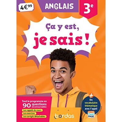 Lemau, Françoise Ça y est, je sais ! Anglais 3e - Publicité Lemau, Françoise Ça y est, je sais ! Anglais 3e - Publicité