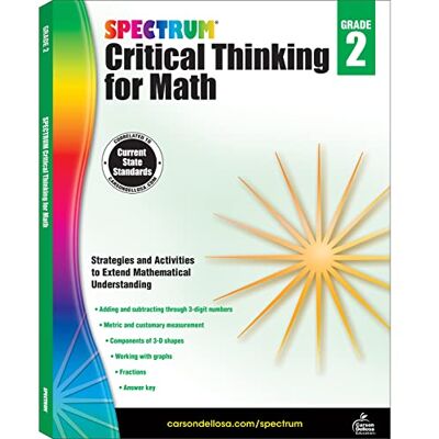 Spectrum Critical Thinking for Math, Grade 2 - Publicité Spectrum Critical Thinking for Math, Grade 2 - Publicité