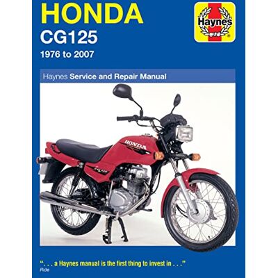Haynes Honda CG125 (76 07) - Publicité Haynes Honda CG125 (76 07) - Publicité