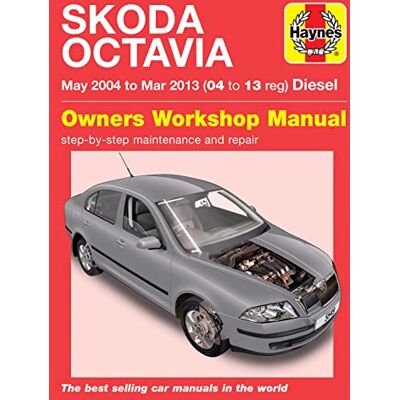 Haynes Skoda Octavia Diesel (May '04-Mar '13) 04 to 13 reg - Publicité Haynes Skoda Octavia Diesel (May '04-Mar '13) 04 to 13 reg - Publicité