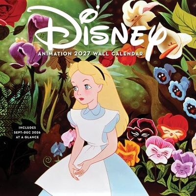 Disney Animation 2027 Wall Calendar - Publicité Disney Animation 2027 Wall Calendar - Publicité