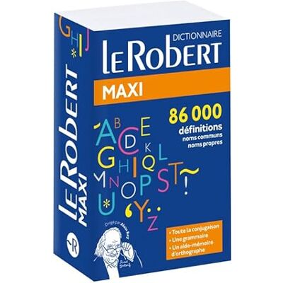 Collectif Dictionnaire Le Robert Maxi: Broché - Publicité Collectif Dictionnaire Le Robert Maxi: Broché - Publicité