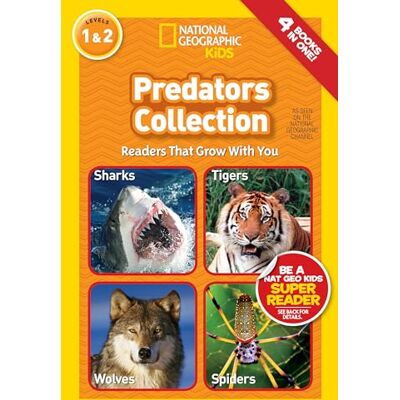 National Geographic Readers: Predators Collection: Readers That Grow With You - Publicité National Geographic Readers: Predators Collection: Readers That Grow With You - Publicité
