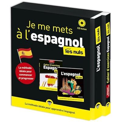 Collectif Coffret Je me mets à l'espagnol pour les Nuls - Publicité Collectif Coffret Je me mets à l'espagnol pour les Nuls - Publicité