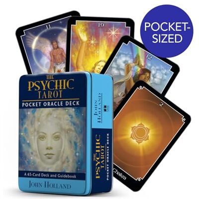 Holland, John The Psychic Tarot Pocket Oracle Deck: A 65-card Deck and Guidebook - Publicité Holland, John The Psychic Tarot Pocket Oracle Deck: A 65-card Deck and Guidebook - Publicité