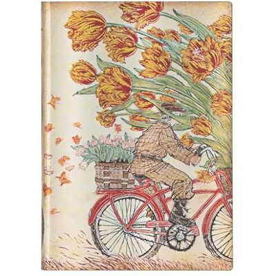 Paperblanks Carnets Flexis à Couverture Souple Printemps Hollandais Ligné Midi (130 × 180 mm) - Publicité Paperblanks Carnets Flexis à Couverture Souple Printemps Hollandais Ligné Midi (130 × 180 mm) - Publicité