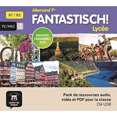 Collectif Fantastisch Terminale Clé USB (audio + video) - Publicité Collectif Fantastisch Terminale Clé USB (audio + video) - Publicité