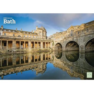 Carousel Worldwide Bath A4 Calendar 2026 - Publicité Carousel Worldwide Bath A4 Calendar 2026 - Publicité