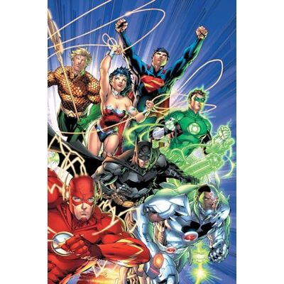 Johns, Geoff Absolute Justice League: Origin - Publicité Johns, Geoff Absolute Justice League: Origin - Publicité