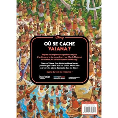 VAIANA Où se cache Vaiana ? Cherche et Trouve Disney Princesses - Publicité VAIANA Où se cache Vaiana ? Cherche et Trouve Disney Princesses - Publicité