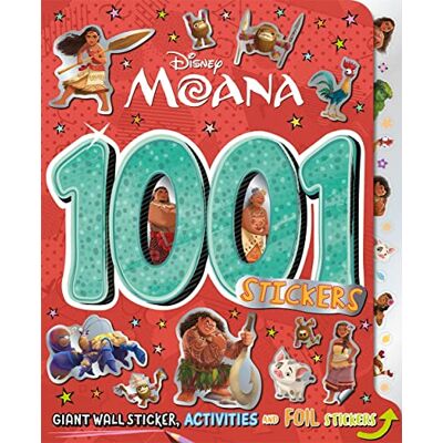 Walt Disney Disney Moana: 1001 Stickers - Publicité Walt Disney Disney Moana: 1001 Stickers - Publicité